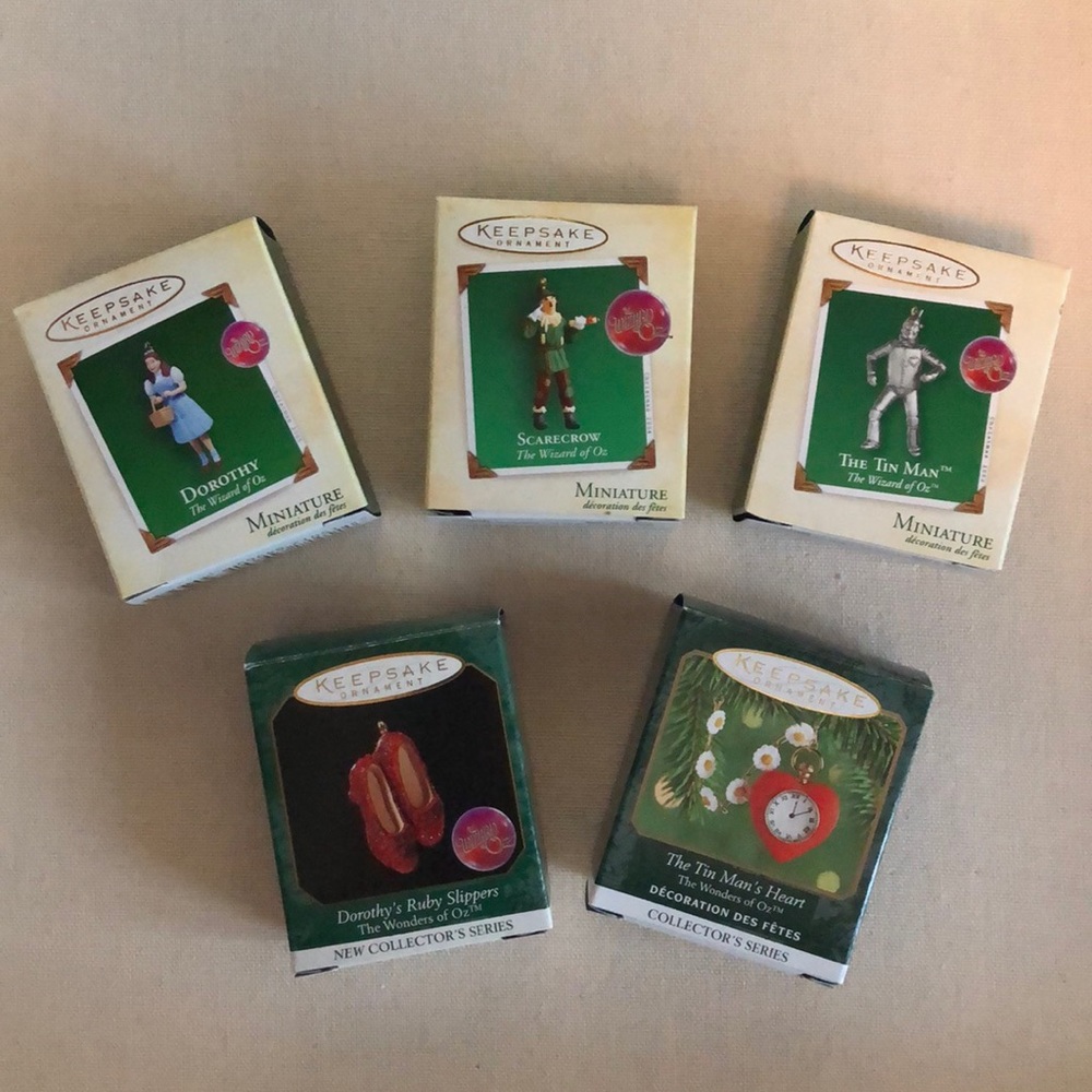 Hallmark - WIZARD OF OZ - Keepsake Ornaments